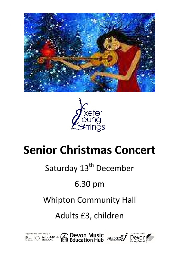 Senior Christmas Concert poster 2014 Copy