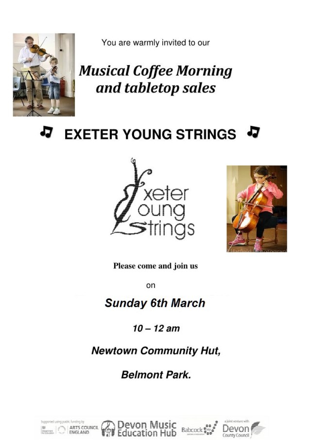 Coffee morning poster March 2016